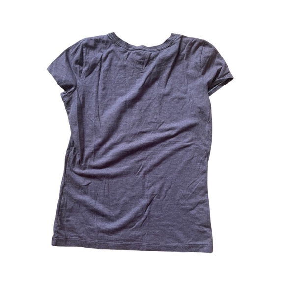 Vintage Abercrombie T-Shirt in Brown with Light Brown Moose Logo (Kids) - Picture 3 of 5